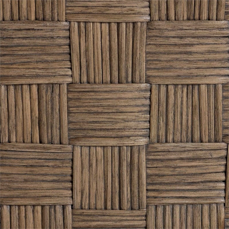 bali & pari Fatima Natural Rattan Counter Stool with Cushion Handwoven Stool