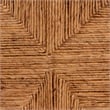bali & pari Pava Woven Seagrass Counter Stool Solid Mahogany Wood Stool