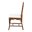 bali & pari Esmery Marbled Tortoise Natural Rattan Dining Chair