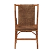 bali & pari Ramos Marbled Tortoise Natural Rattan and Seagrass Armchair