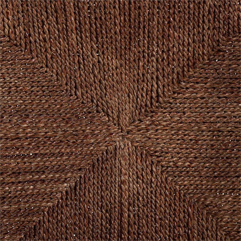 bali & pari Ramos Marbled Tortoise Natural Rattan and Seagrass Armchair