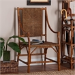 bali & pari Ramos Marbled Tortoise Natural Rattan and Seagrass Armchair