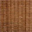 bali & pari Papina Natural Rattan Pet Bed with Scalloped Sides