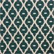 bali & pari Mattie Rattan Bistro Chair Handwoven Cafe-Style Dining Chair Green