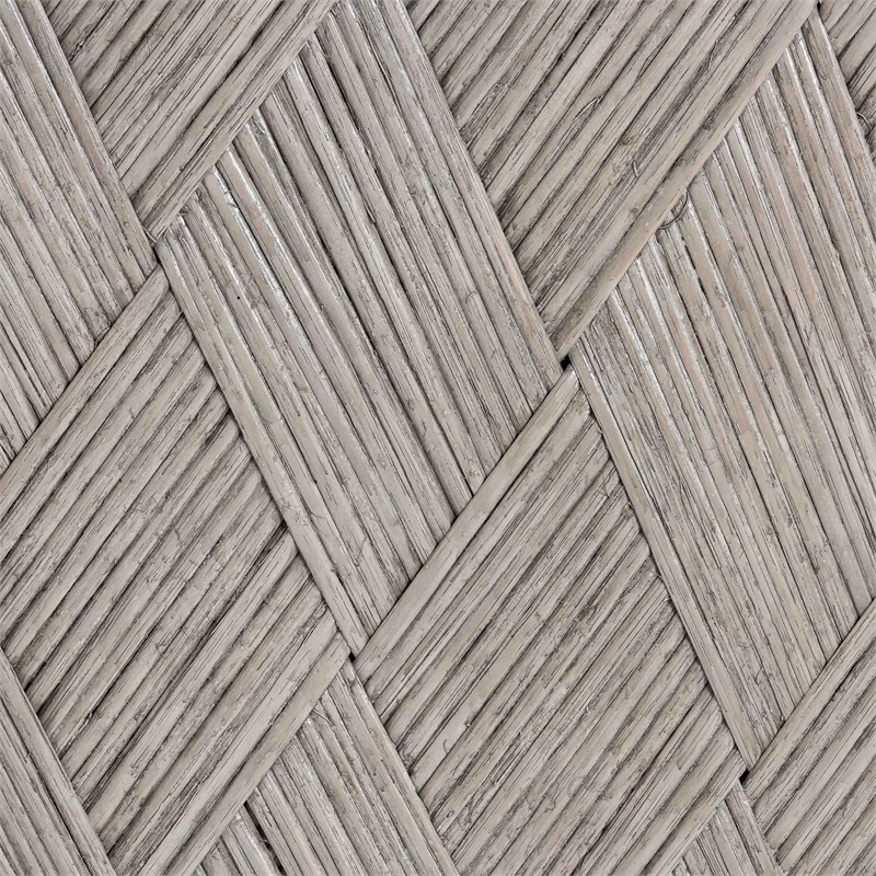 bali & pari Melbourne Natural Rattan Lounge Chair Handwoven Wicker Armchair