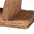 bali & pari Alyssa Seagrass Console Table Handwoven Display Table