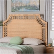 bali & pari Hekima Natural Rattan Standalone Headboard Queen