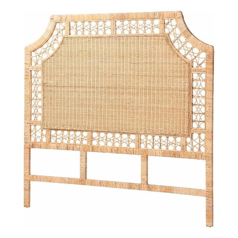 bali & pari Hekima Natural Rattan Standalone Headboard Queen