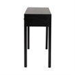 bali & pari Leah Console Table 3-Drawer Accent Table with Fluted Wood Detailing