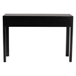 bali & pari Leah Console Table 3-Drawer Accent Table with Fluted Wood Detailing