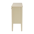 bali & pari Leeba Sideboard Modern Storage Buffet Console with Fluted Wood