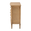 bali & pari Karmel Chest 3-Drawer Storage Chest with Curved Front and Legs