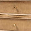 bali & pari Karmel Chest 3-Drawer Storage Chest with Curved Front and Legs
