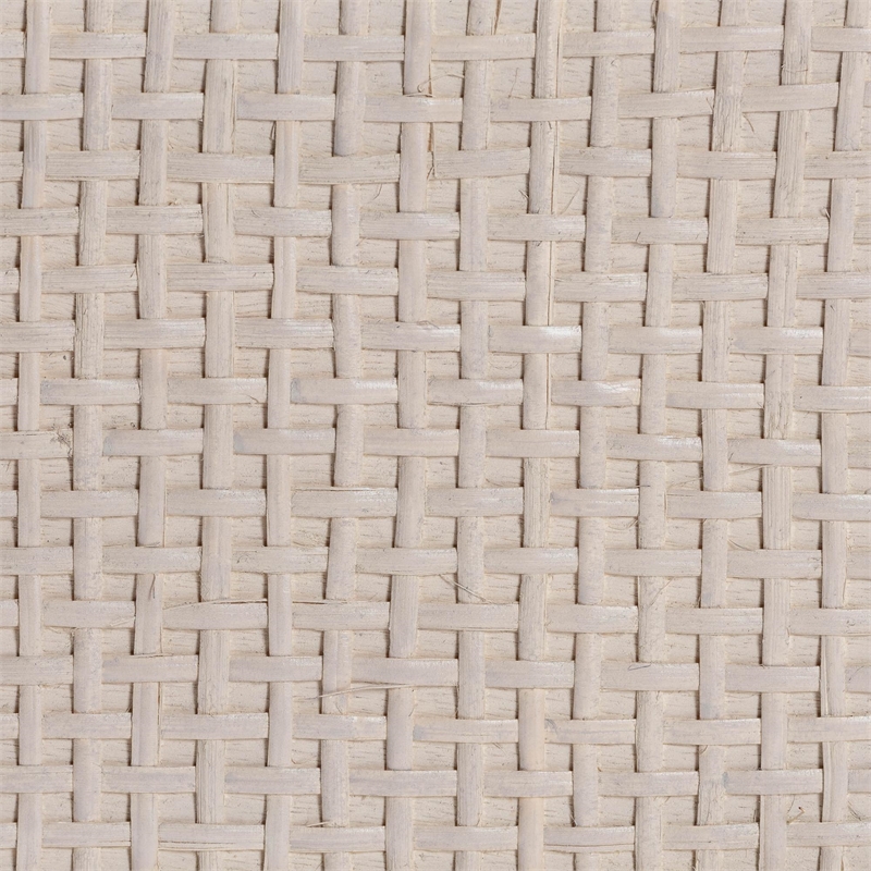 bali & pari Vivan Natural Rattan Storage Cabinet 3-Drawer Accent Cabinet Grey