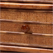 bali & pari Basile Natural Rattan Dresser 6-Drawer Horizontal Storage Cabinet