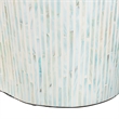 bali & pari Fiorella Capiz Shell Coffee Table Irregular Shape Accent Table
