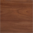 bali & pari Alessa Mahogany Wood Console Table Fluted Wood Accent Table 32 in