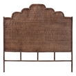 bali & pari Raphaela Natural Rattan Standalone Headboard Panel Headboard Queen