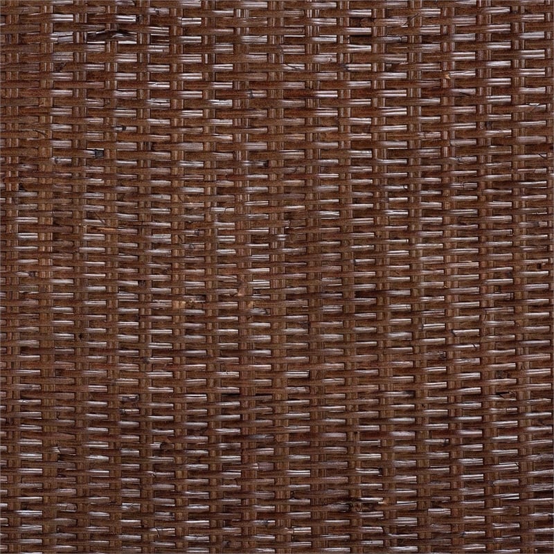 bali & pari Jaelle Natural Rattan Standalone Headboard Panel Headboard Queen