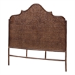 bali & pari Jaelle Natural Rattan Standalone Headboard Panel Headboard King