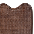 bali & pari Einya Natural Rattan Standalone Headboard Panel Headboard Queen