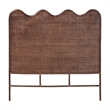 bali & pari Einya Natural Rattan Standalone Headboard Panel Headboard King