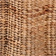 bali & pari Della Woven Laundry Hamper Storage Basket with Scalloped Frame