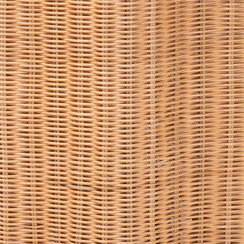bali & pari Danilo Natural Rattan Laundry Hamper Handwoven Wicker Storage Basket