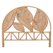 bali & pari Lifen Natural Rattan Standalone Headboard Panel Headboard King
