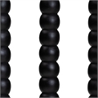 bali & pari Deya Bobbin Counter Stool Sculptural Wood Kitchen Seating Black