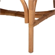 bali & pari Cedric Rattan 2-Piece Dining Armchair Set with Cushioned Seat