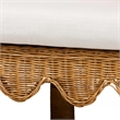 bali & pari Serenay Natural Rattan Dining Bench 77