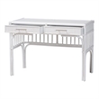 bali & pari Onella Natural Rattan Writing Desk with Two Drawers