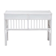 bali & pari Onella Natural Rattan Writing Desk with Two Drawers