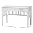 bali & pari Onella Natural Rattan Writing Desk with Two Drawers