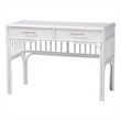 bali & pari Onella Natural Rattan Writing Desk with Two Drawers