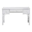bali & pari Arben Natural Rattan Writing Desk with Three Drawers