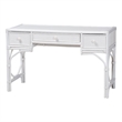 bali & pari Arben Natural Rattan Writing Desk with Three Drawers