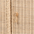 bali & pari Delilah Natural Rattan 4-Door Sideboard Buffet