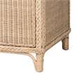 bali & pari Delilah Natural Rattan 4-Door Sideboard Buffet
