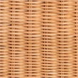 bali & pari Hendrina Natural Rattan and Mahogany Wood Shoe Cabinet 4-Tier