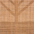 bali & pari Rivka Natural Rattan Storage Bench with Scalloped Base and Cushion