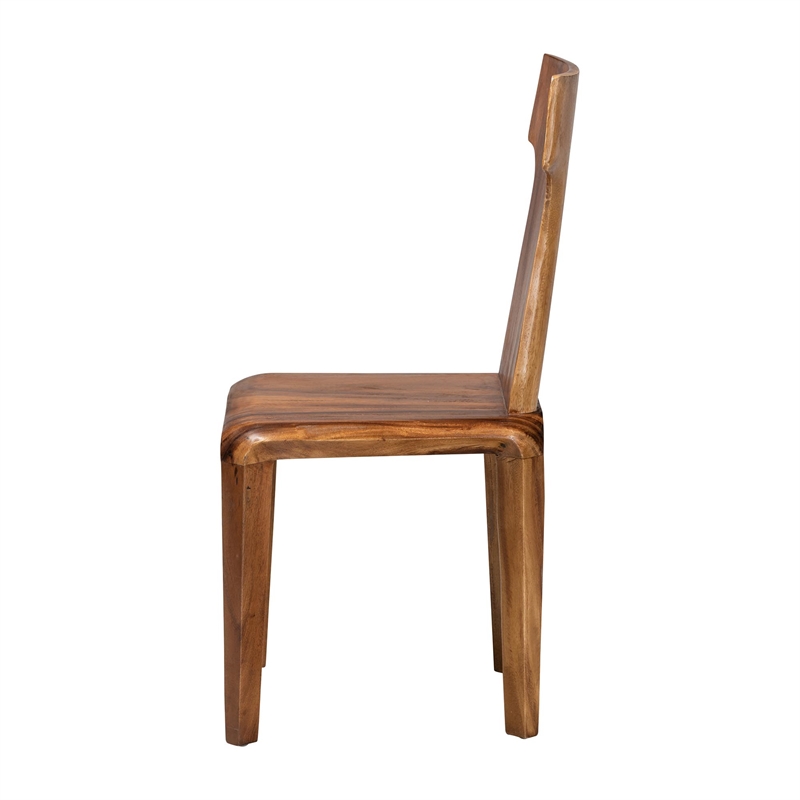 bali & pari Larissa Suar Wood Dining Chair