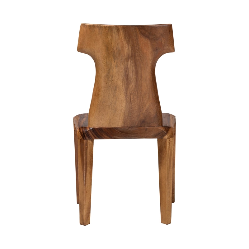 bali & pari Larissa Suar Wood Dining Chair