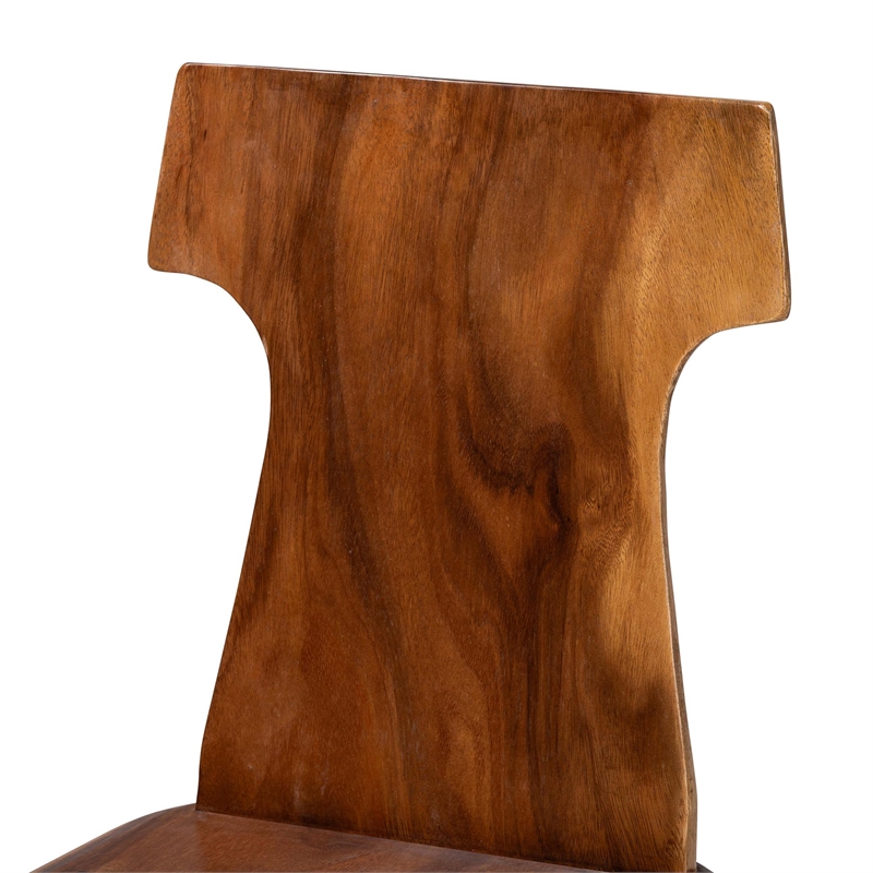 bali & pari Larissa Suar Wood Dining Chair