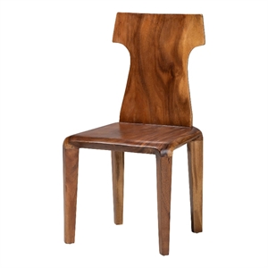 bali & pari Larissa Suar Wood Dining Chair