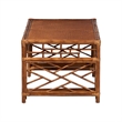 bali & pari Wahid Marbled Tortoise Rattan Coffee Table