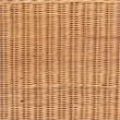 bali & pari Creusa Natural Rattan Storage Bench with Bow Detail