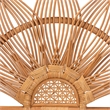 bali & pari Jasmine Natural Rattan Freestanding Headboard Twin