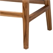 bali & pari Storsel Natural Rattan and Teak Wood Counter Stool Two-Tone Brown